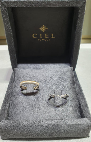 Sunlight Men Band & Vow Set