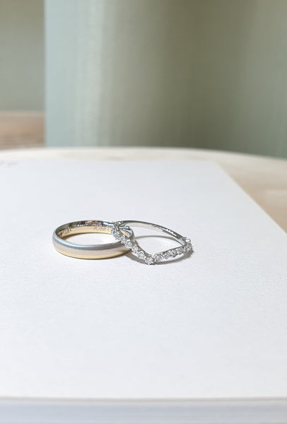 Sunlight Men Band & Vow Set