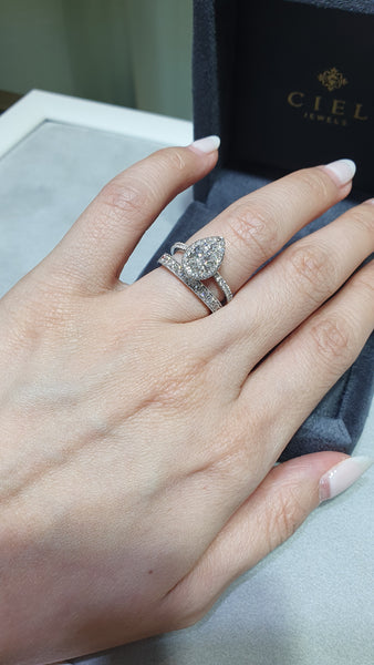 3mm Milgrain Diamond Eternity Band