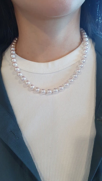 Aurora Tennyo Akoya Pearl Necklace