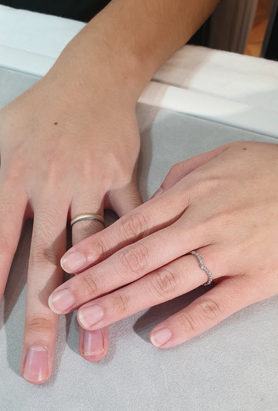 Sunlight Men Band & Vow Set