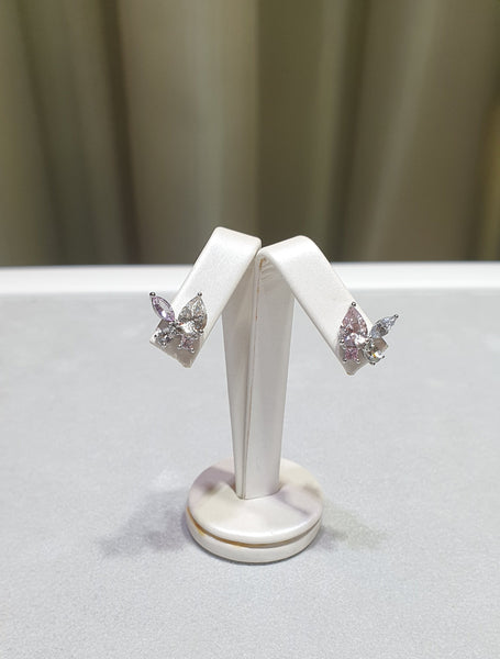Ethereal Wings Sapphire Earrings