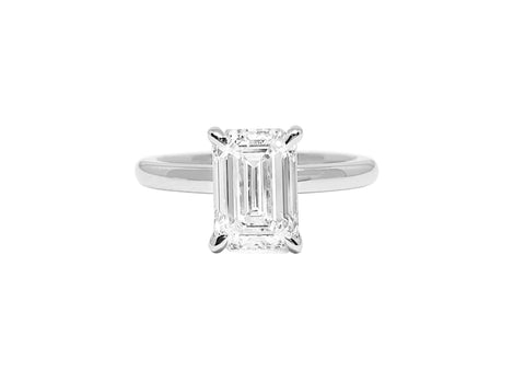 Emerald Cut Diamond Ring