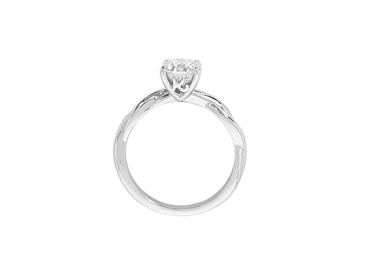 Secret Initial Engagement Ring – Ciel Jewels
