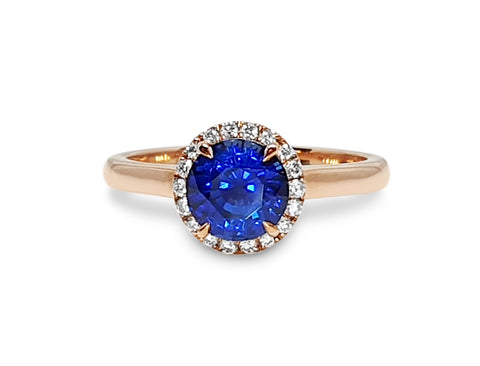 The Universe Blue Sapphire Ring