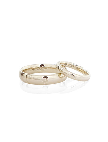 Champagne Gold Wedding Bands