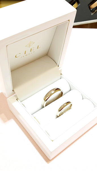Champagne Gold Wedding Bands