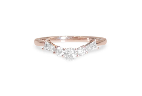 Multi Shape Diamond Band