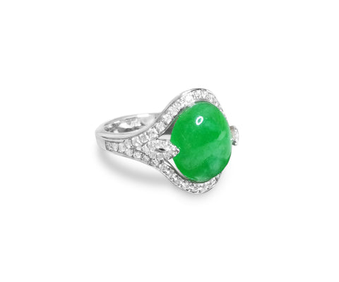 Oval Jade Ring