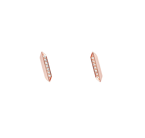 Bar Diamond Earrings