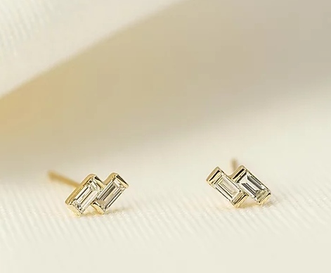 Little Steps Diamond Earrings