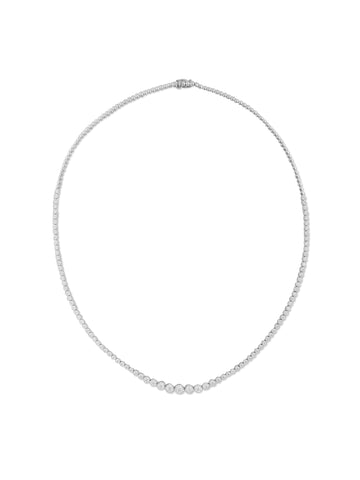 Diamond Graduated Tennis Necklace