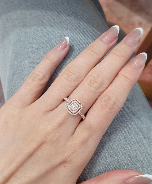 Lune Diamond Ring